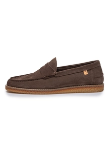 Floris van Bommel Floris Casual DarkBrown Suede