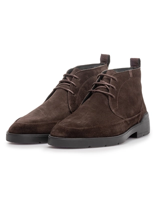Floris van Bommel Floris Casual DarkBrown Suede