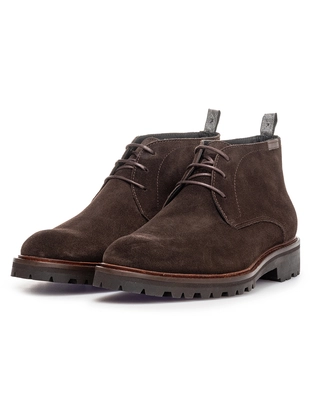 Floris van Bommel Floris Casual DarkBrown Suede