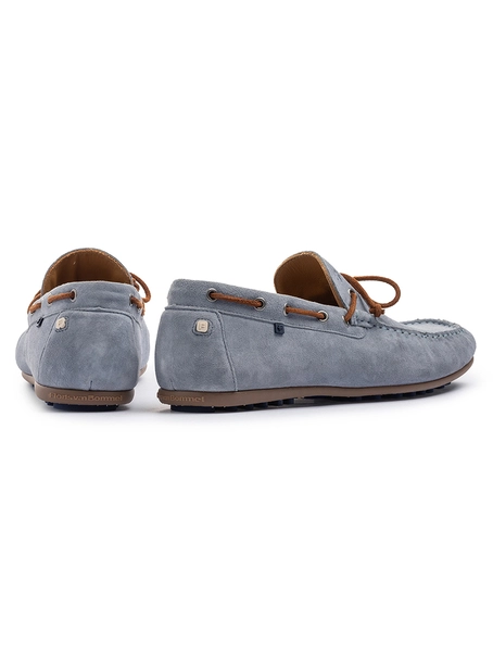 Floris van Bommel Floris Casual LightBlue Suede