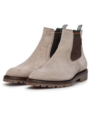 Floris van Bommel Floris Casual LightBrown Suede
