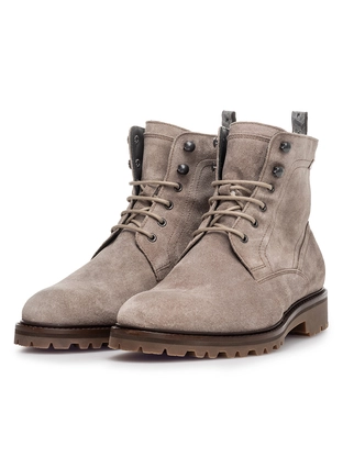 Floris van Bommel Floris Casual LightBrown Suede