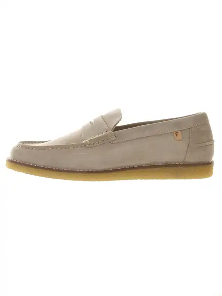 Floris van Bommel Floris Casual LightBrown Suede