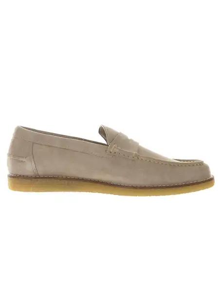 Floris van Bommel Floris Casual LightBrown Suede