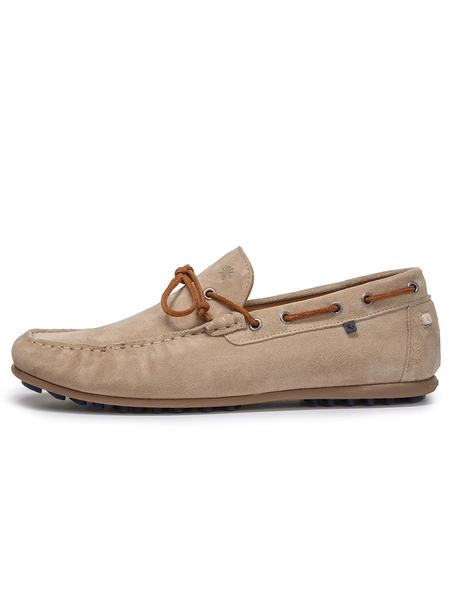 Floris van Bommel Floris Casual LightBrown Suede