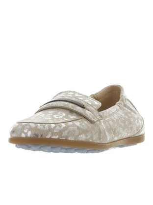 Floris van Bommel Floris Casual Taupe Metallic print