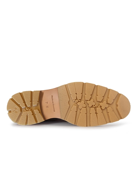 Floris van Bommel Floris Casual Taupe Nubuck print