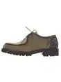Floris van Bommel Floris Casual Taupe Suede print