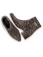 Floris van Bommel Floris Casual Taupe Suede print