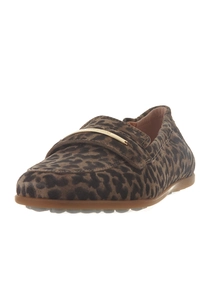 Floris van Bommel Floris Casual Taupe Suede Print