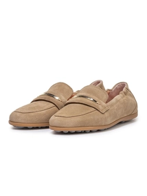 Floris van Bommel Floris Casual Taupe Suede