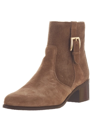 Floris van Bommel Floris Casual Taupe Suede