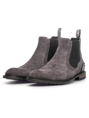 Floris van Bommel Floris Casual Taupe Suede