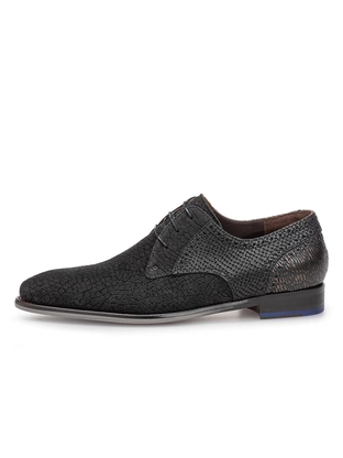 Floris van Bommel Floris Dressed Black Nubuck print