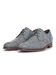 Floris van Bommel Floris Dressed Blue Printed leather