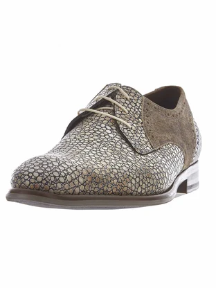 Floris van Bommel Floris Dressed Cognac Printed leath