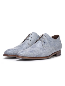 Floris van Bommel Floris Dressed DarkBlue Printed lea