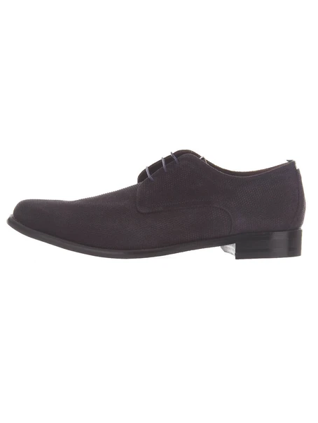 Floris van Bommel Floris Dressed DarkBlue Suede print