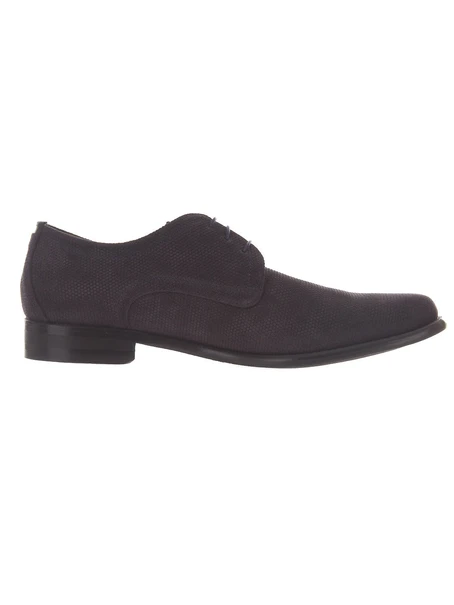 Floris van Bommel Floris Dressed DarkBlue Suede print