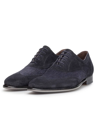 Floris van Bommel Floris Dressed DarkBlue Suede