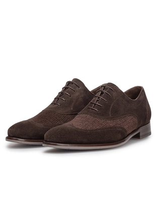 Floris van Bommel Floris Dressed DarkBrown Suede