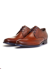 Floris van Bommel Floris Dressed DarkCognac Calf leat