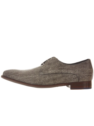 Floris van Bommel Floris Dressed Taupe Printed leathe