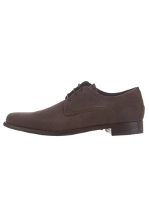 Floris van Bommel Floris Dressed Taupe Suede print