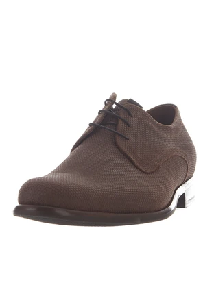 Floris van Bommel Floris Dressed Taupe Suede print
