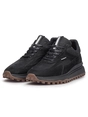 Floris van Bommel Floris Sport Black Nubuck leather