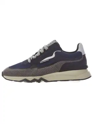 Floris van Bommel Floris Sport DarkBlue Suede