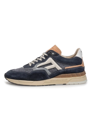 Floris van Bommel Floris Sport DarkBlue Suede