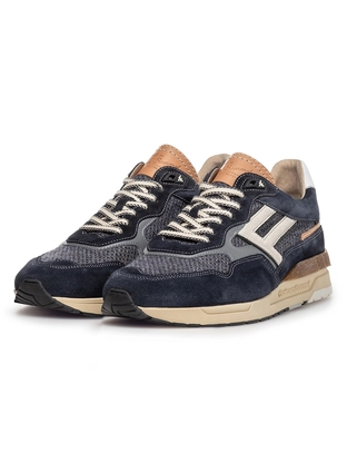 Floris van Bommel Floris Sport DarkBlue Suede