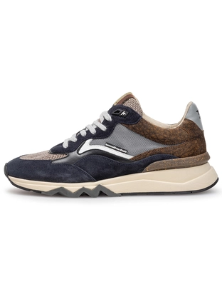 Floris van Bommel Floris Sport DarkBlue Suede