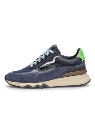 Floris van Bommel Floris Sport DarkBlue Suede