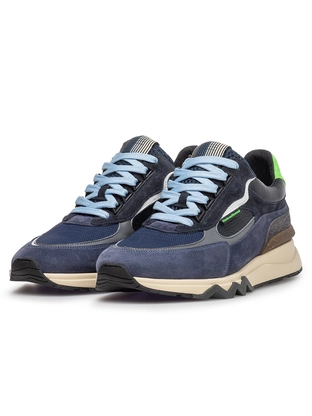 Floris van Bommel Floris Sport DarkBlue Suede