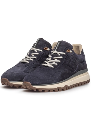 Floris van Bommel Floris Sport DarkBlue Suede