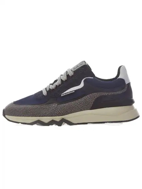 Floris van Bommel Floris Sport DarkBlue Suede