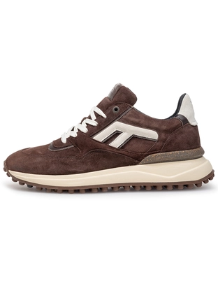 Floris van Bommel Floris Sport DarkBrown Suede