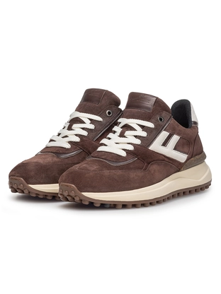 Floris van Bommel Floris Sport DarkBrown Suede