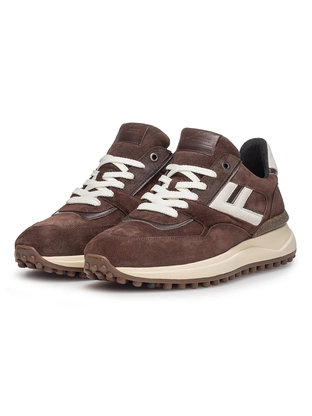 Floris van Bommel Floris Sport DarkBrown Suede