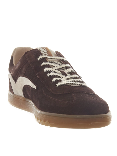 Floris van Bommel Floris Sport DarkBrown Suede