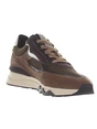 Floris van Bommel Floris Sport DarkGreen Suede print