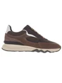 Floris van Bommel Floris Sport DarkGreen Suede print