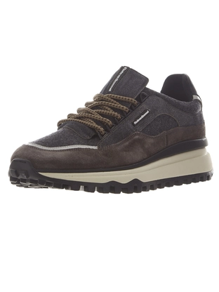 Floris van Bommel Floris Sport DarkGrey Suede