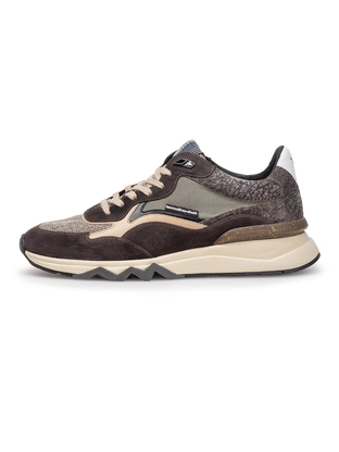 Floris van Bommel Floris Sport DarkGrey Suede