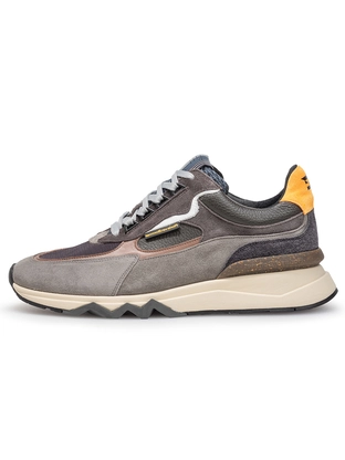 Floris van Bommel Floris Sport DarkGrey Suede