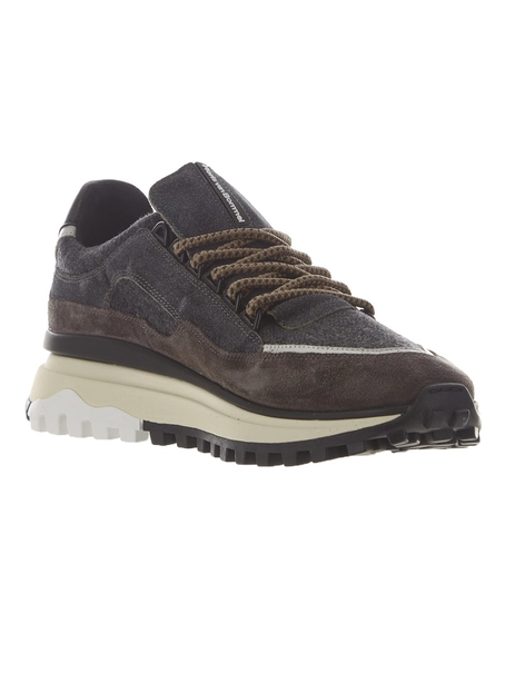 Floris van Bommel Floris Sport DarkGrey Suede