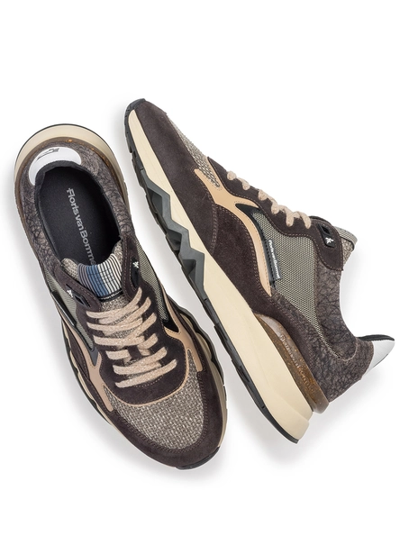 Floris van Bommel Floris Sport DarkGrey Suede