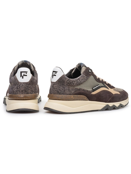 Floris van Bommel Floris Sport DarkGrey Suede